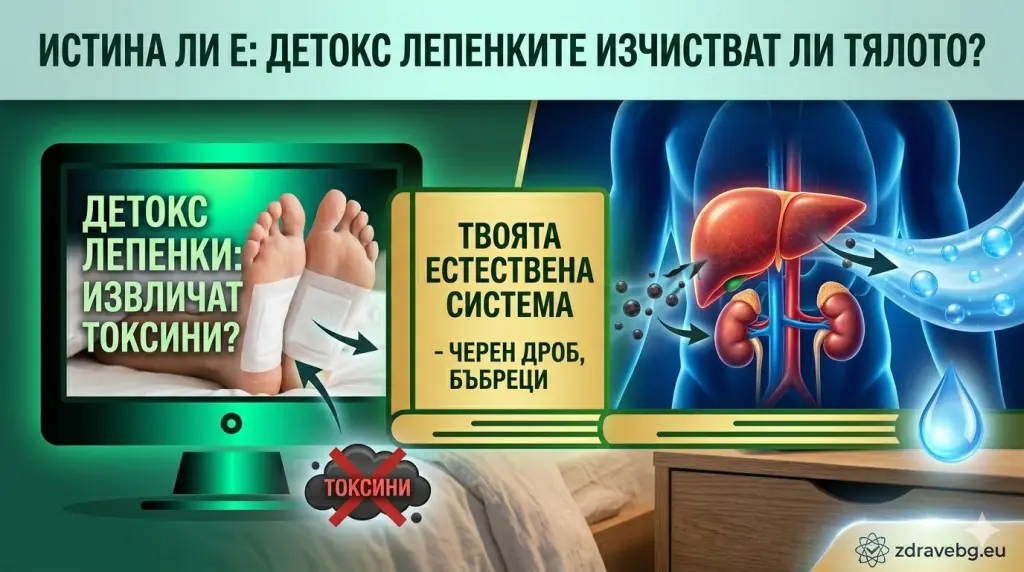 Истина ли е: Детокс лепенките за крака наистина ли извличат токсини от тялото?