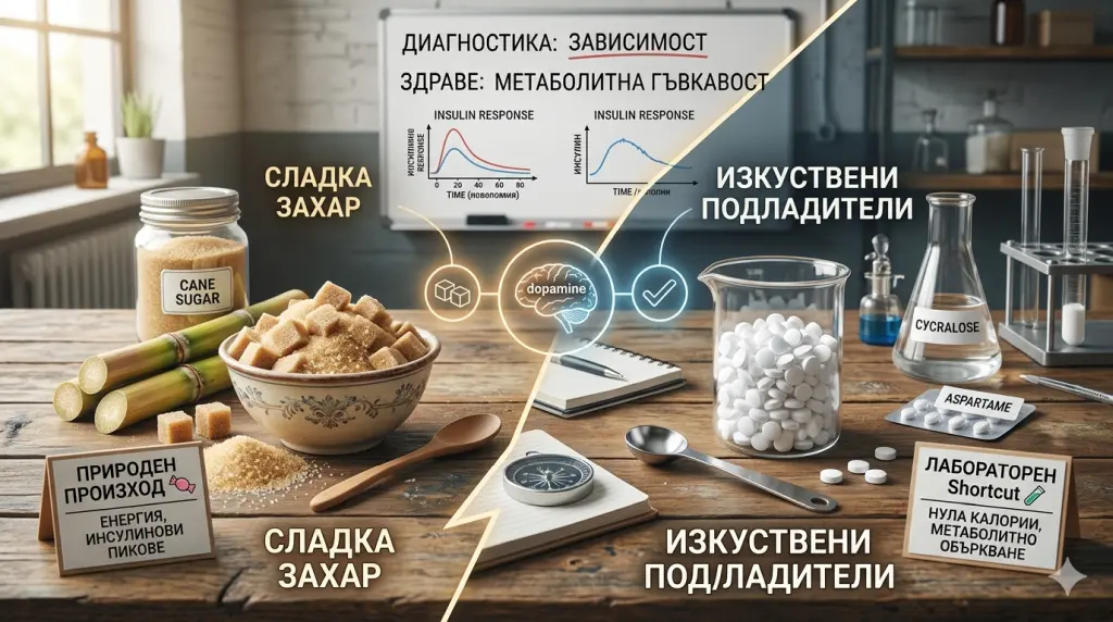 Захар срещу изкуствени подсладители